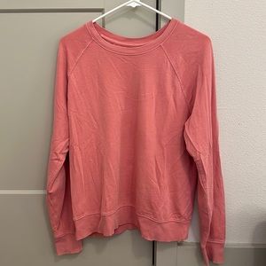 Athleta Pink Crewneck Pullover Top / Jacket